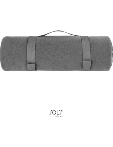 Koc Polarowy zwijany z nadrukiem lub haftem