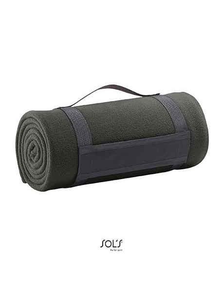 Koc Polarowy zwijany z nadrukiem lub haftem