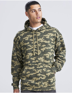 Bluza męska Camo Hoodie z nadrukiem lub haftem