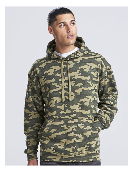 Bluza męska Camo Hoodie z nadrukiem lub haftem