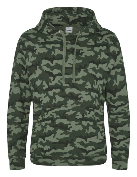 Bluza męska Camo Hoodie z nadrukiem lub haftem