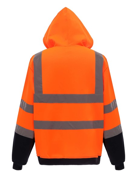 Odblaskowa bluza z kapturem YOKO z nadrukiem lub haftem