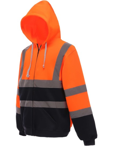 Odblaskowa bluza z kapturem YOKO z nadrukiem lub haftem