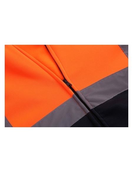 Odblaskowa bluza z kapturem YOKO z nadrukiem lub haftem