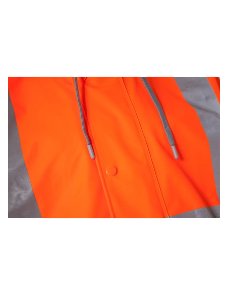 Wodoodporna kurtka odblaskowa z nadrukiem lub haftem