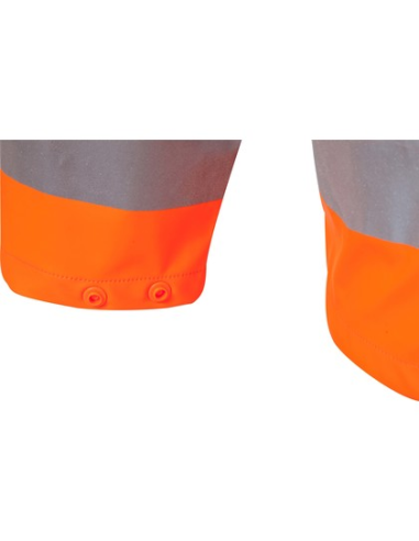 Wodoodporna kurtka odblaskowa z nadrukiem lub haftem