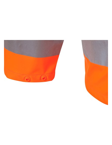 Wodoodporna kurtka odblaskowa z nadrukiem lub haftem