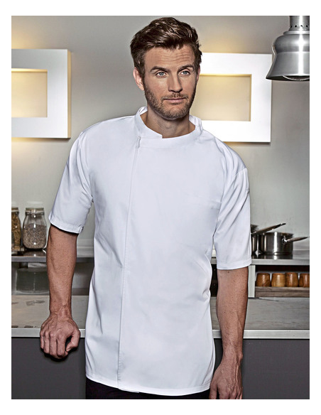 Klasyczna koszulka kucharska z nadrukiem lub haftem