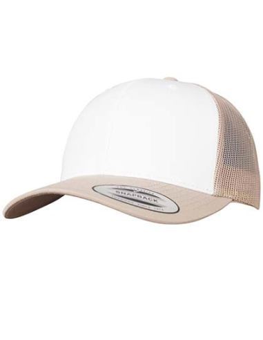 Czapka z daszkiem Retro Trucker z nadrukiem lub haftem