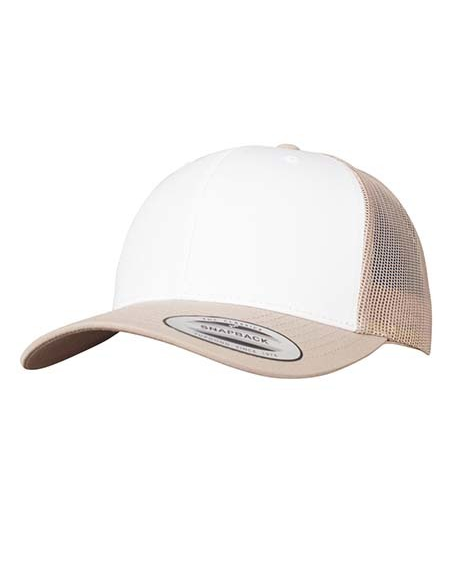 Czapka z daszkiem Retro Trucker z nadrukiem lub haftem