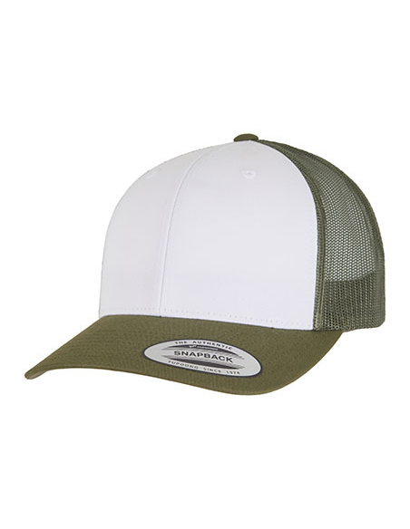 Czapka z daszkiem Retro Trucker z nadrukiem lub haftem