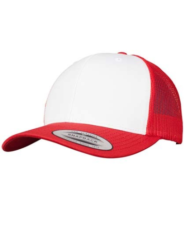 Czapka z daszkiem Retro Trucker z nadrukiem lub haftem