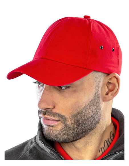 Czapka 225 g bawełniana bawełna 6-panelowa daszkiem