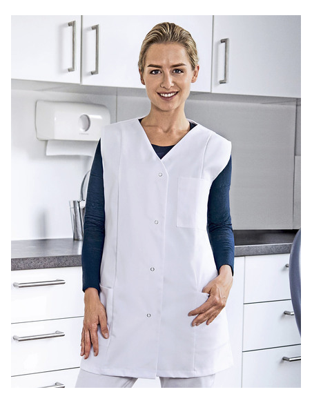 Damski kasak medyczny 215 g 82 cm bawełna poliester