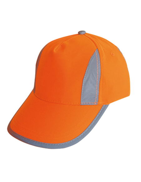 Czapka 120 g poliester dziecięca odblaskowa Kids Premium