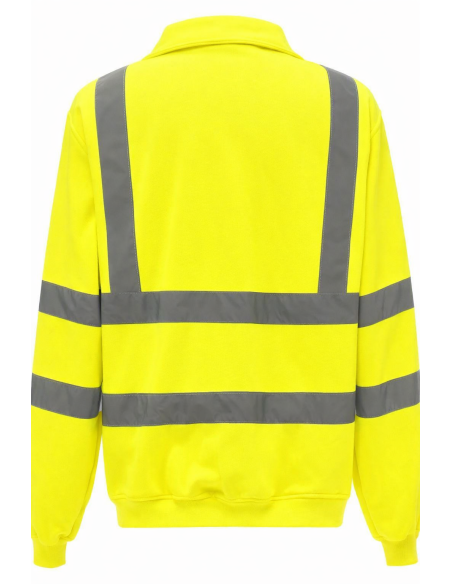 Bluza 280 g 5 cm 3M poliester robocza 1/4 zamek błyskawiczny