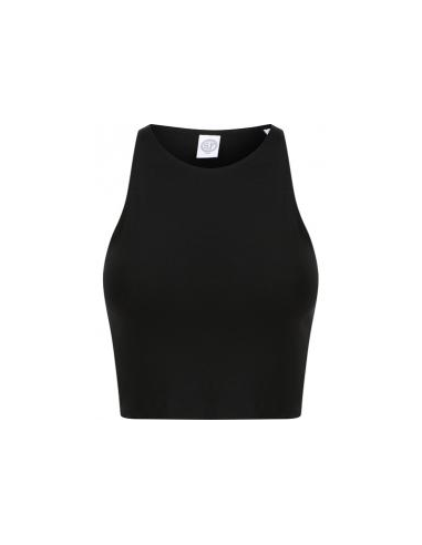 Top damski na 190 g bawełna sportowa ramiączkach Women