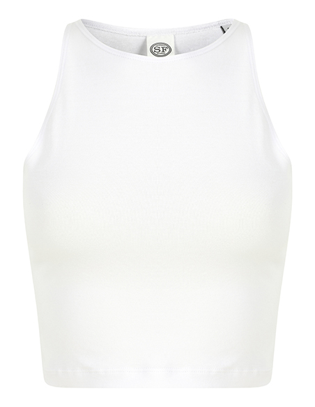 Top damski na 190 g bawełna sportowa ramiączkach Women