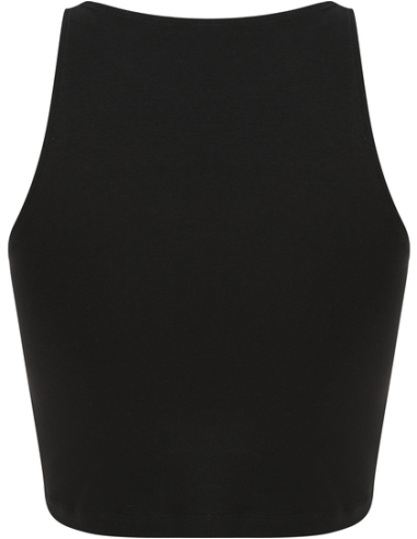 Top damski na 190 g bawełna sportowa ramiączkach Women