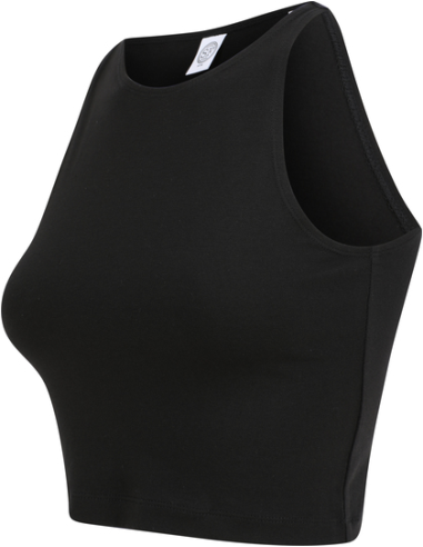 Top damski na 190 g bawełna sportowa ramiączkach Women