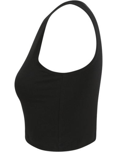 Top damski na 190 g bawełna sportowa ramiączkach Women