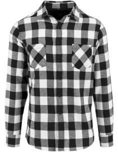 Koszula flanelowa kratę męska dla firm 120 g bawełna