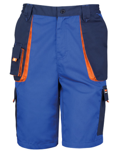 Spodenki robocze, lekkie szorty BHP z nadrukiem i haftem