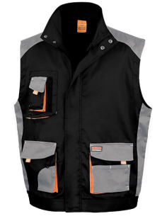 Lekka kamizelka BHP robocza z nadrukiem i haftem