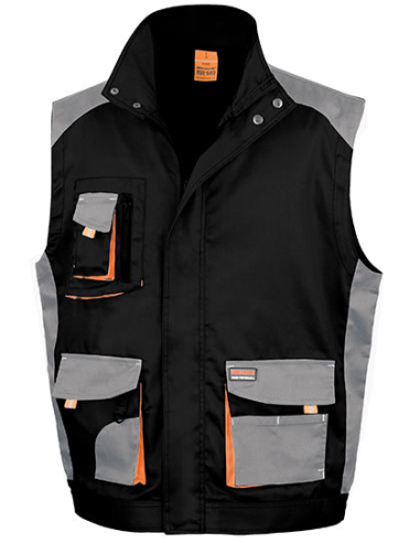 Lekka kamizelka BHP Zamek błyskawiczny robocza 200 g