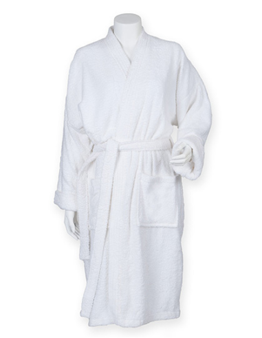 Szlafrok bawełniany hotelowy 400 g bawełna unisex Kimono