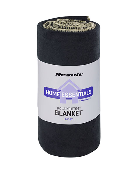 Ciepły koc polarowy 175 x 140 cm 300 g z nadrukiem poliester