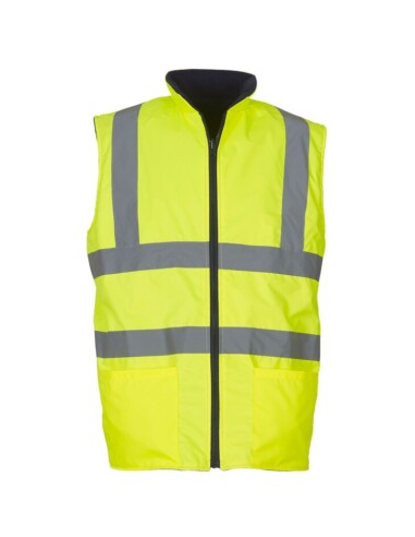 Kamizelka 280 g poliester polar robocza dwustronna