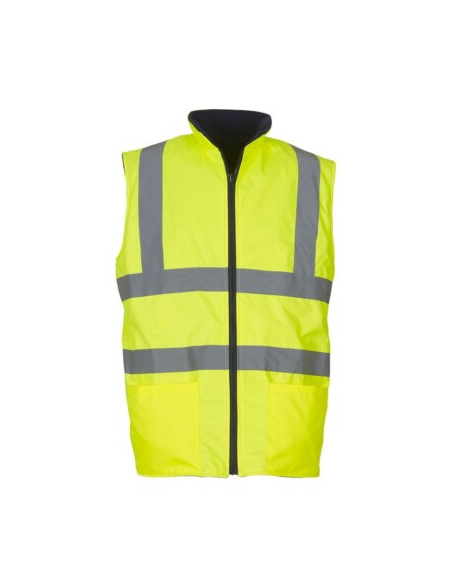 Kamizelka 280 g poliester polar robocza dwustronna