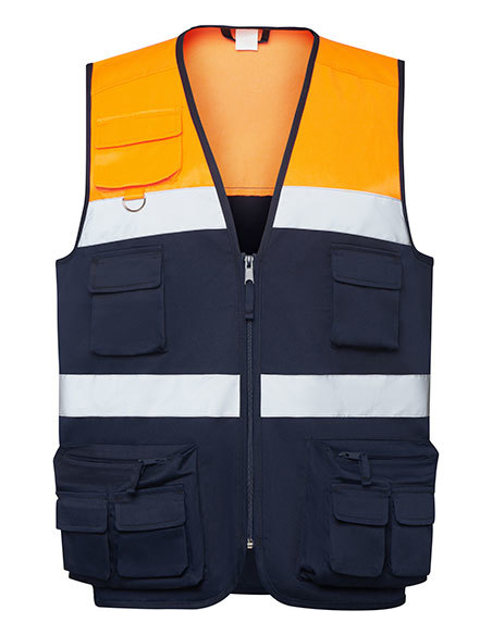 Kamizelka 200 g 250 g poliester bawełna odblaskowa