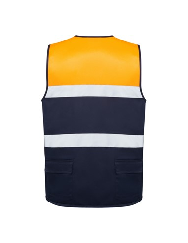 Kamizelka 200 g 250 g poliester bawełna odblaskowa