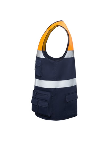 Kamizelka 200 g 250 g poliester bawełna odblaskowa