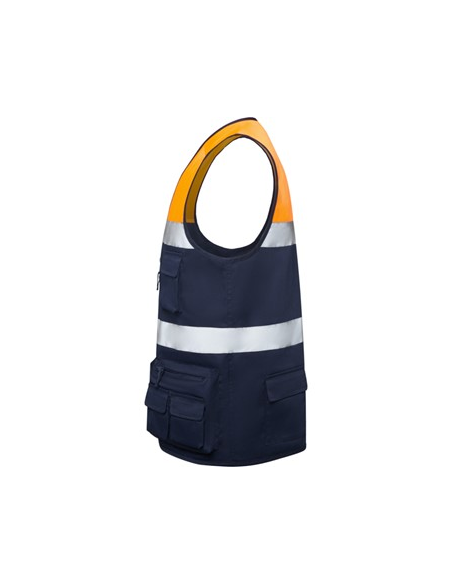 Kamizelka 200 g 250 g poliester bawełna odblaskowa