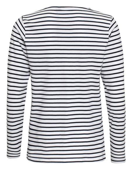 Męska bawełniana bluzka longsleeve paski dla firm 200 g