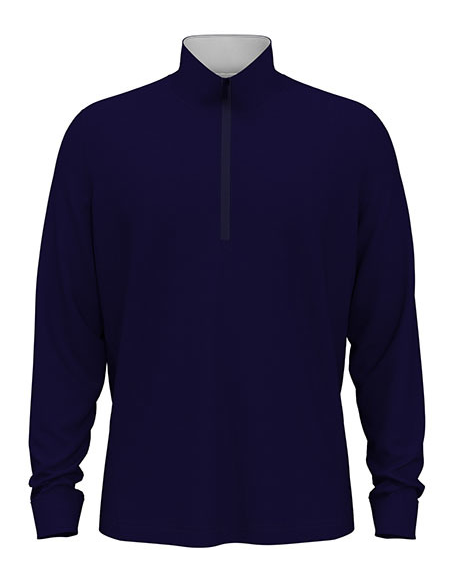 Męska bluza sportowa poliester logo 1/4 dla firm sportowy