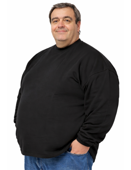 Bluza unisex 300 g bawełna poliester duże rozmiary plus