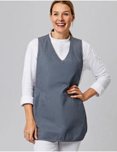 Fartuch 175 g bawełna poliester kieszeń typu tabard roboczy