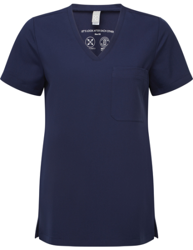 Elastyczny kasak damski 210 g poliester roboczy kieszeń