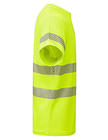 T-shirt Koszulka robocza Okrągły dekolt odblaskowa 170 g