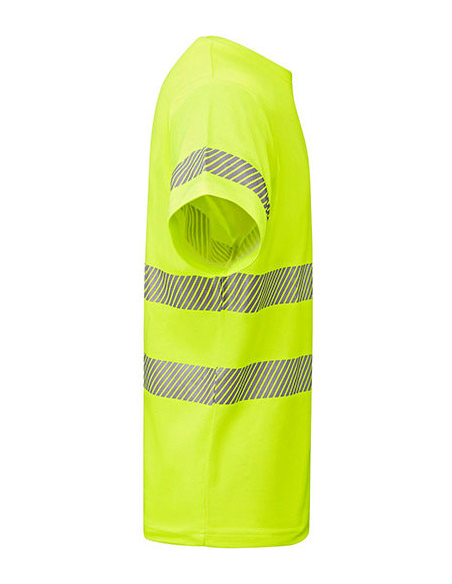 T-shirt Koszulka robocza Okrągły dekolt odblaskowa 170 g