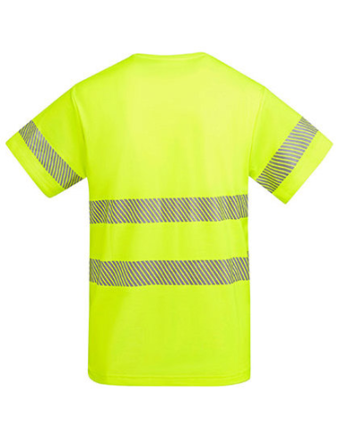 T-shirt Koszulka robocza Okrągły dekolt odblaskowa 170 g