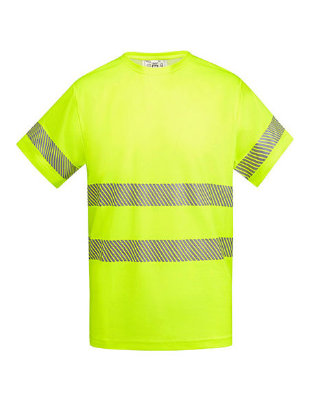 T-shirt Koszulka robocza Okrągły dekolt odblaskowa 170 g