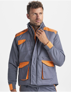 Kamizelka robocza, bezrękawnik męski z nadrukiem i haftem