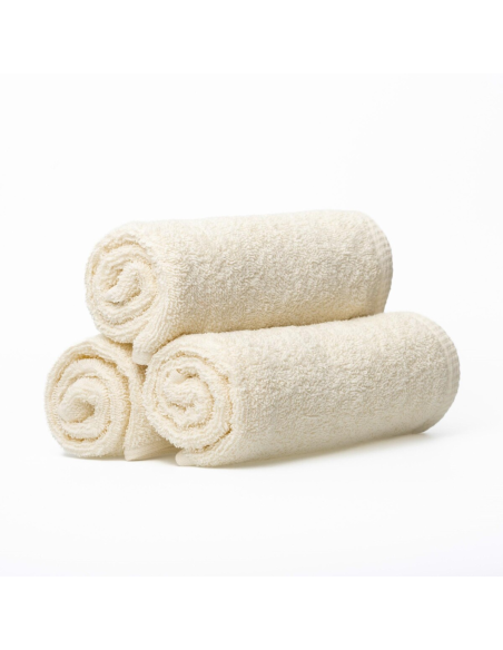 Ręcznik hotelowy AQUA 500 bawełniany 500 g/m² biały szary beżowy do hotelu SPA apartamentu