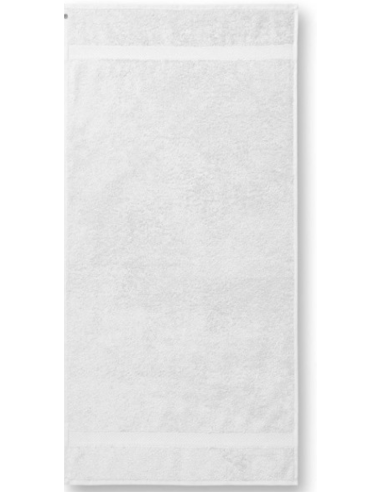 Ręcznik AQUA 70x140 cm biały hotelowy 500 g/m² bawełniany ręcznik kąpielowy premium do SPA i hoteli