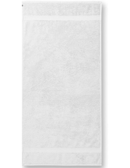 Ręcznik AQUA 70x140 cm biały hotelowy 500 g/m² bawełniany ręcznik kąpielowy premium do SPA i hoteli